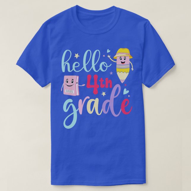 4th Grade T-Shirt (Design Front)