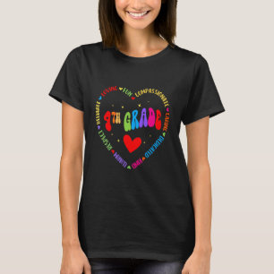 4th Grade Teacher Back To School First Day Fourth T-Shirt