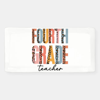 4th Grade Teacher Banner