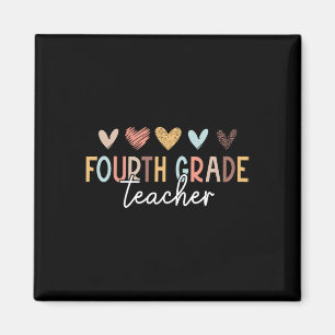 4th Grade Teacher First Day Of School Back To Scho Magnet