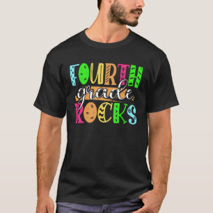 4th Grade teacher team Fourth grade rocks T-Shirt