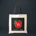 4th Grade Teachers Rock | DIY Name Tote Bag<br><div class="desc">Made with high resolution vector graphics for a professional print. 100% Customise-able. Ready to fill in the box(es) or Click on the CUSTOMIZE IT button to change, move, delete, re-size any of the graphics or add your own text, font and font colour. If you have any questions about this product...</div>