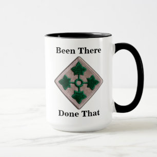 4th ID Infantry Division Veterans Cup Mug