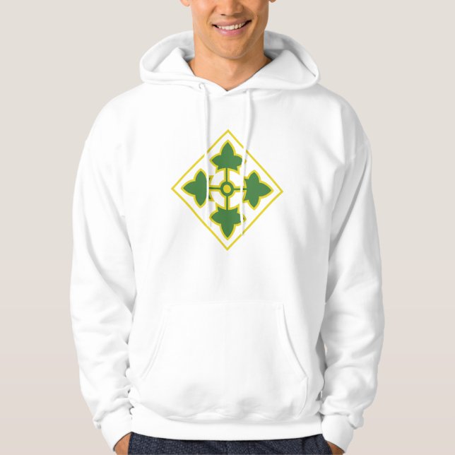 4th Infantry Division Badge Hoodie (Front)