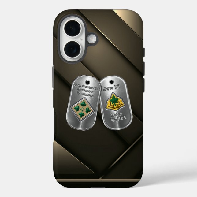 4th Infantry Division  Case-Mate iPhone Case (Back)