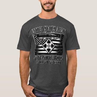 4th Infantry Division Combat Veteran T-Shirt