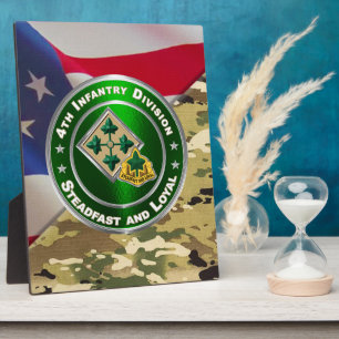 4th Infantry Division  Plaque
