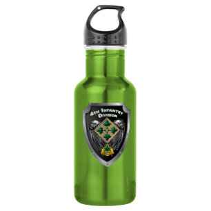 4th Infantry Division “Steadfast and Loyal” Gift 532 Ml Water Bottle