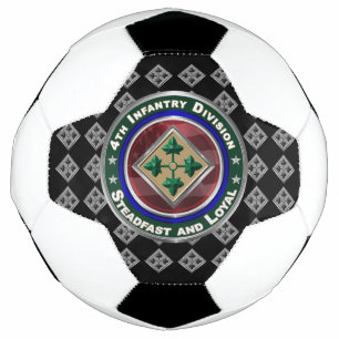 4th Infantry Division “Steadfast and Loyal” Soccer Ball