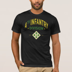 4th Infantry Division - United States Military T-Shirt