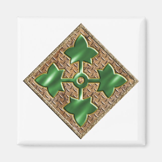 4th Infantry Division V2 Magnet (Front)