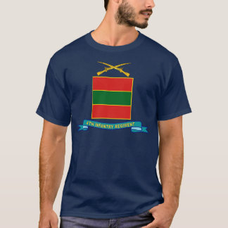 4th Infantry Regiment w Br Ribbon T-Shirt