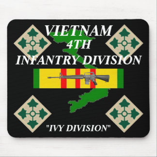 4th Infantry Vietnam Mousepad 2/b