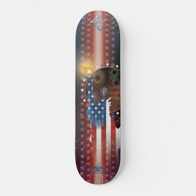 4th J Skateboard (Front)