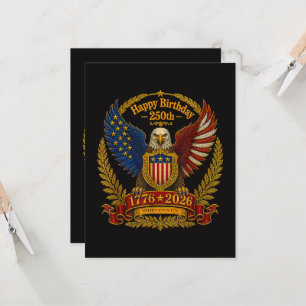 4th July 250th Independence Day 250 Years Invitation