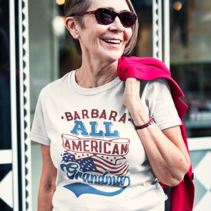 4th july All american grandma patriotic family T-Shirt