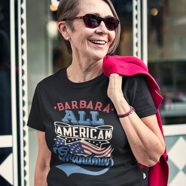 4th july All american grandma patriotic family T-Shirt (Creator Uploaded)