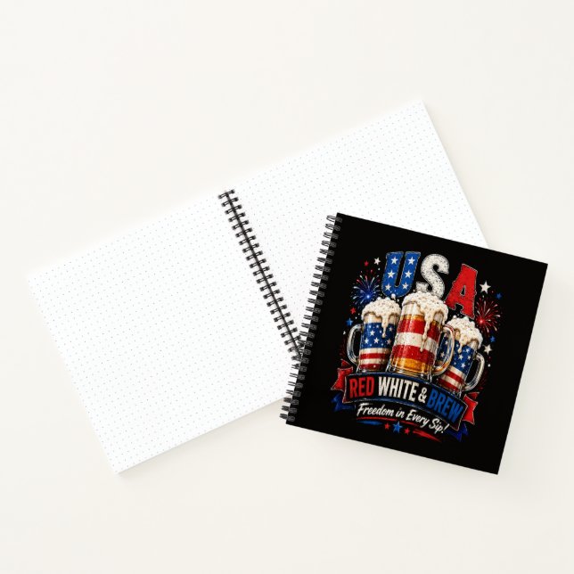 4th july america 250th notebook (Inside)