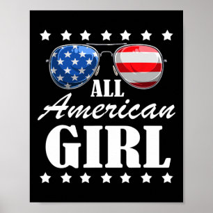4th July America Independence Day Patriot Usa Wome Poster