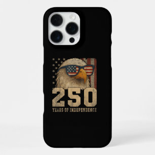 4th July American Flag Eagle Vintage 250 Years 177 iPhone 16 Pro Max Case