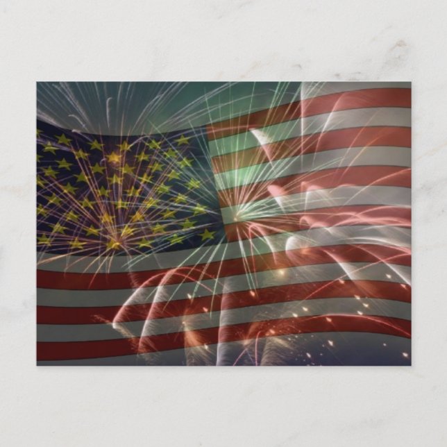 4th July celebration postcard (Front)