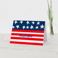 4th july independence day add name text US flag