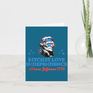4th july love independence thomas jefferson card