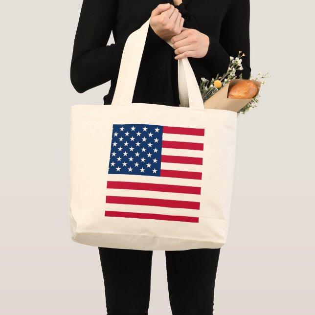 4TH JULY PATRIOT TOTE BAG (Front (Product))