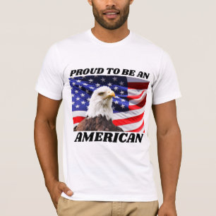4TH JULY PROUD AMERICAN PATRIOTIC T-SHIRTS