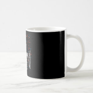 4th July Rocker Skeleton Patriotic Rock Men Boys K Coffee Mug