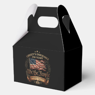 4th July Semiquincentennial 1776-2026 Favour Box