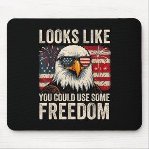 4th July Us Flag Meme Looks Like You Could Use Som Mouse Pad