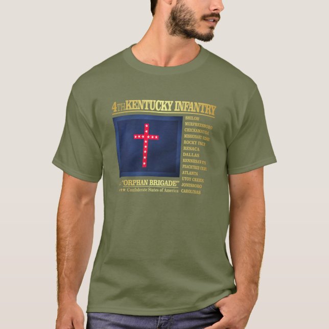 4th Kentucky Infantry (BA2) T-Shirt (Front)