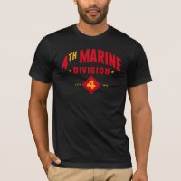 4th Marine Division "Fighting Fourth" Black