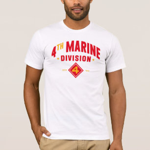 4th Marine Division "Fighting Fourth" T-Shirt