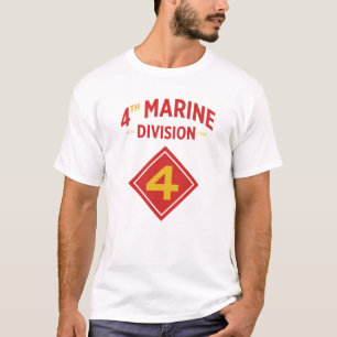 4th Marine Division United States Military T-Shirt