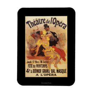 4th Masked Ball at Theatre de l'Opera Magnet