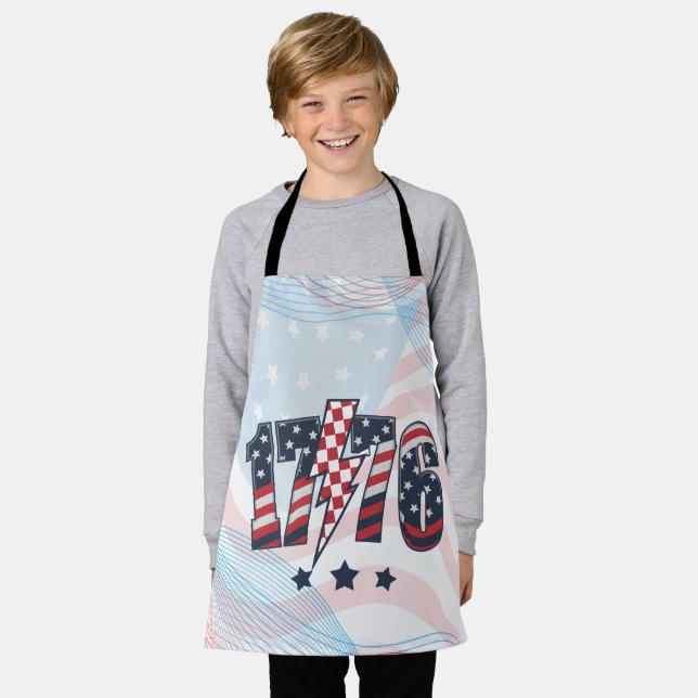 4th of July 1776 Apron (Worn)