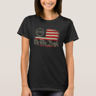 4th Of July 1776 For Men We The People American F T-Shirt