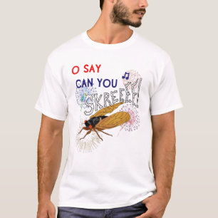 4Th Of July 17 Year Cicadas Funny Meme Quote Firew T-Shirt