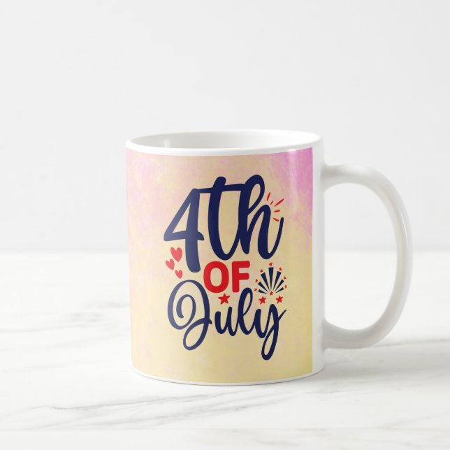 4th of July-68826 Coffee Mug (Right)
