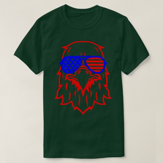 4th of July 7 T-Shirt (Design Front)