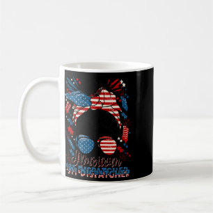 4th Of July 911 Dispatcher American Flag 911 Opera Coffee Mug
