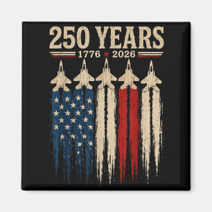 4th Of July Aamerica Flag Patriotic 250th Magnet