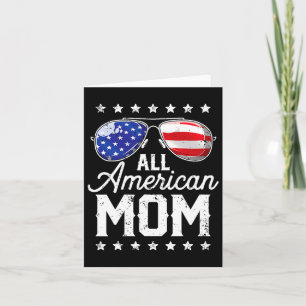 4th Of July All American Mum Sungles Family Card