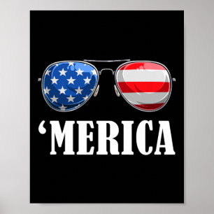 4th Of July America Independence Day merica Patrio Poster