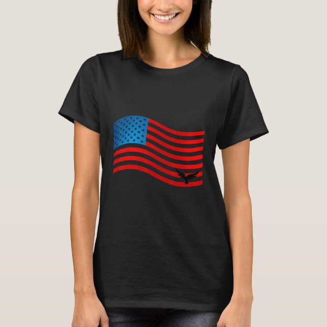 4th of July America Patriotic Day T-Shirt (Front)