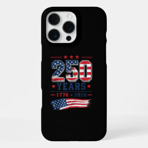 4th of July America US Flag Patriotic 250th Annive iPhone 16 Pro Max Case
