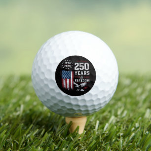 4th of July America US Flag Patriotic Golf Balls
