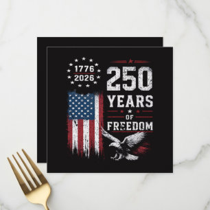 4th of July America US Flag Patriotic Menu
